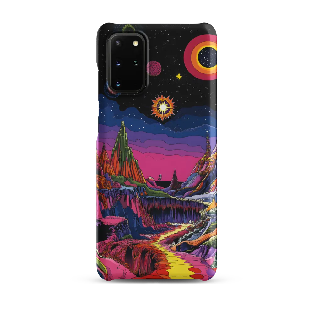 Galactic Wonders: A Journey Through an Alien Landscape