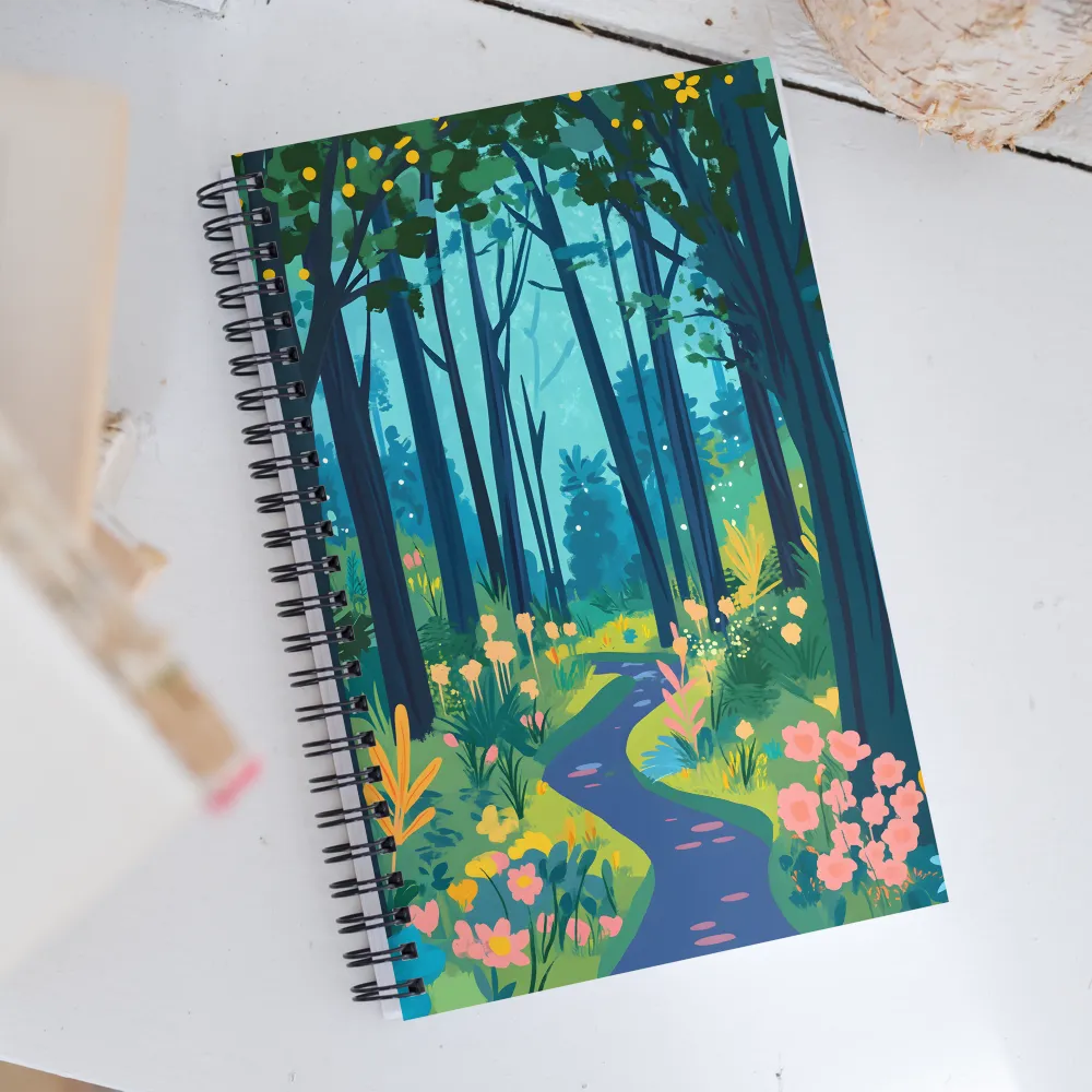 Whispers of the Forest | Spiral Notebook