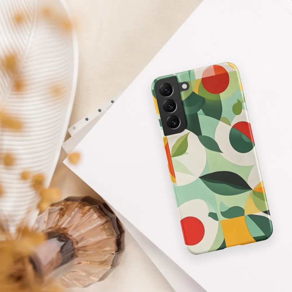 Harmony in Shapes: A Playful Abstract Design