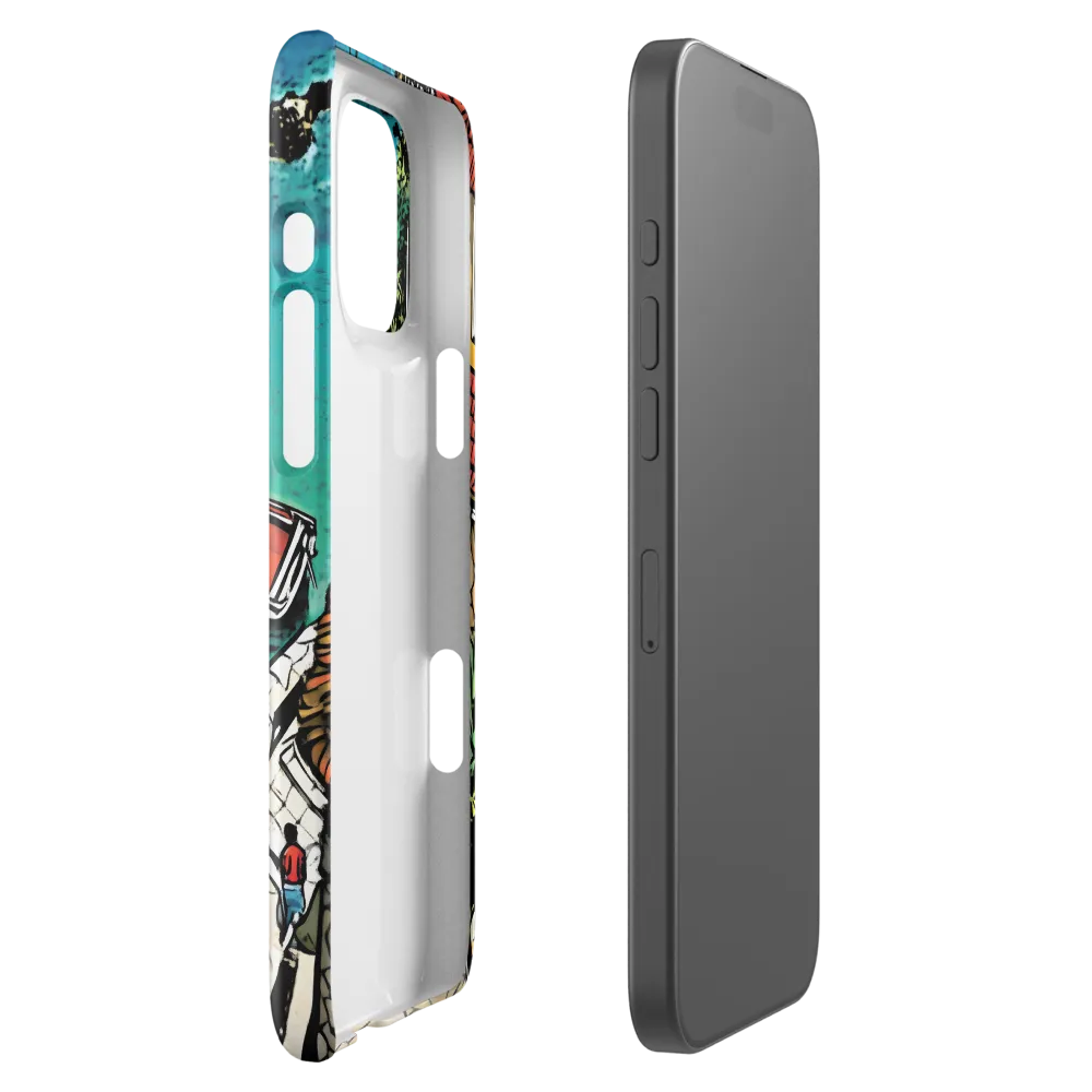 Cheerful Harbor Escape | Phone Case |  16 Pro Max | Snap Case | Glossy