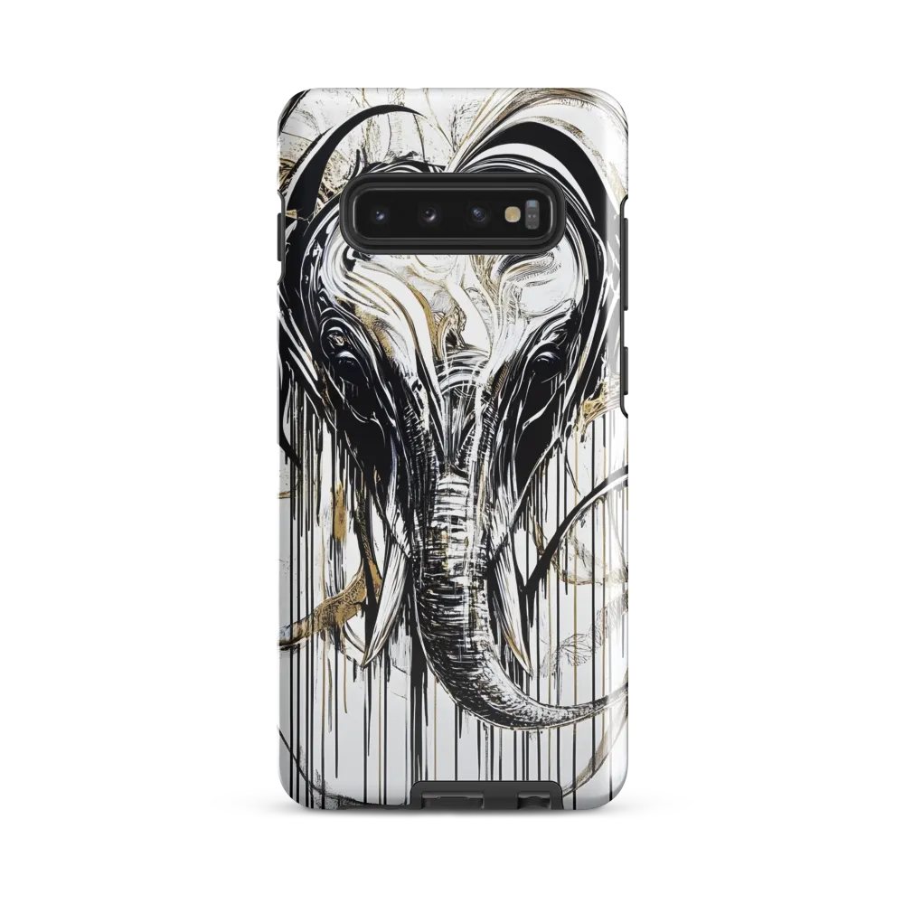 Majestic Elegance: The Heart of an Elephant | Phone Case |  S10 Plus | Tough Case | Glossy