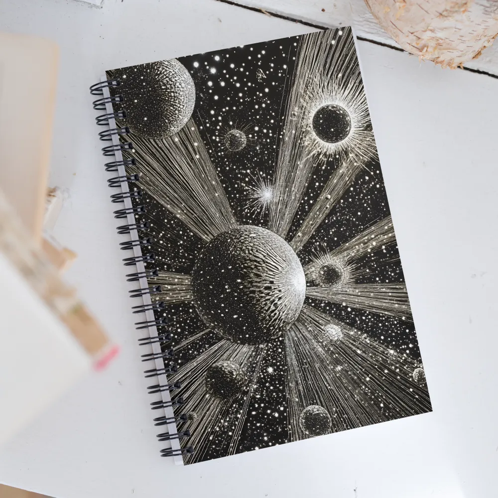 Cosmic Symphony | Spiral Notebook