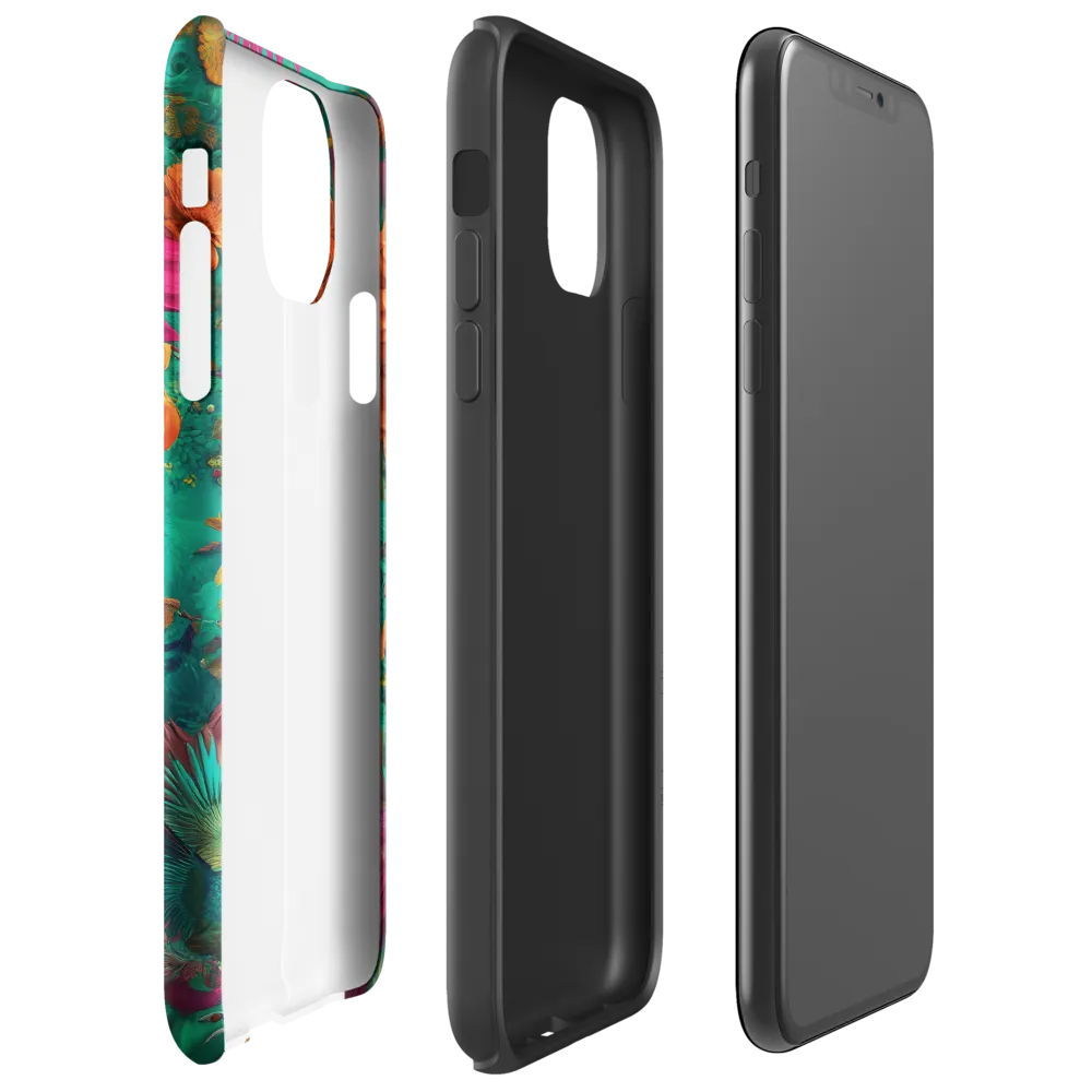 Floral Serenity | Phone Case |  11 Pro Max | Tough Case | Glossy