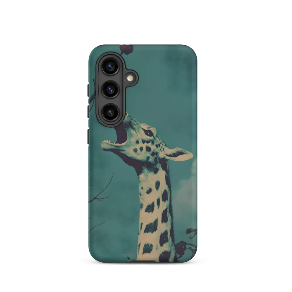 Whispers of the Tall: A Surreal Giraffe Encounter