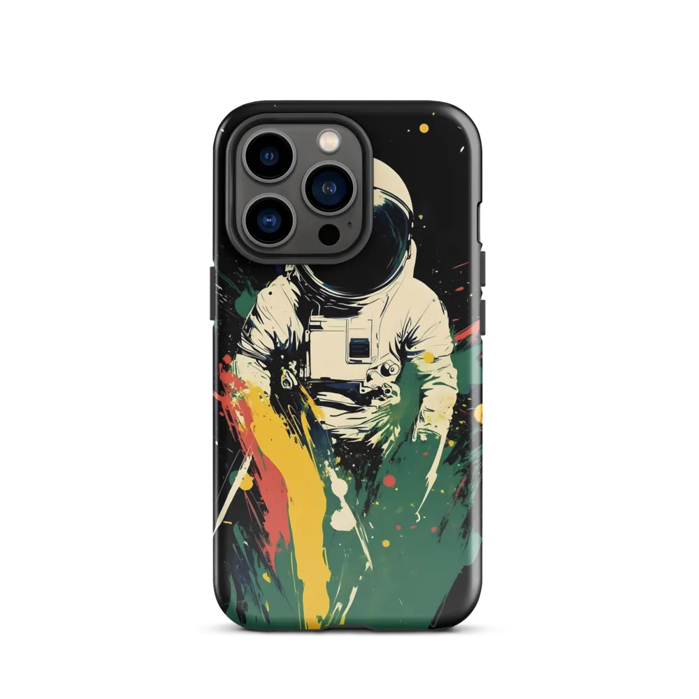 Cosmic Splash: The Astronaut's Journey