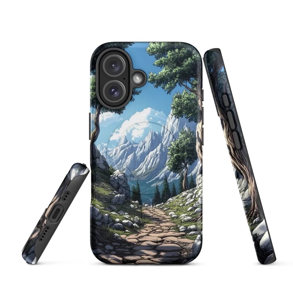 Journey Through Tranquility | Phone Case |  16 | MagSafe® Tough Case | Matte