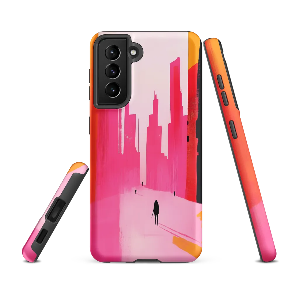 Urban Echoes in Pink