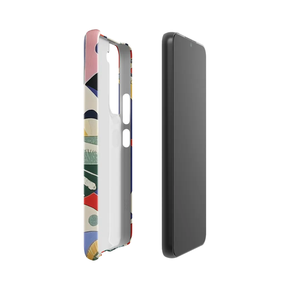 Dynamic Mosaic Symmetry | Phone Case |  S22 | Snap Case | Glossy