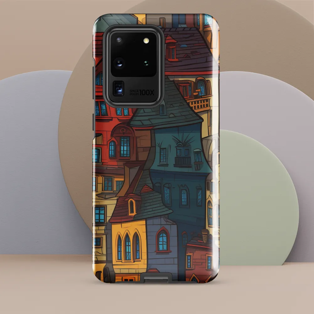 Whimsical Urban Mosaic
