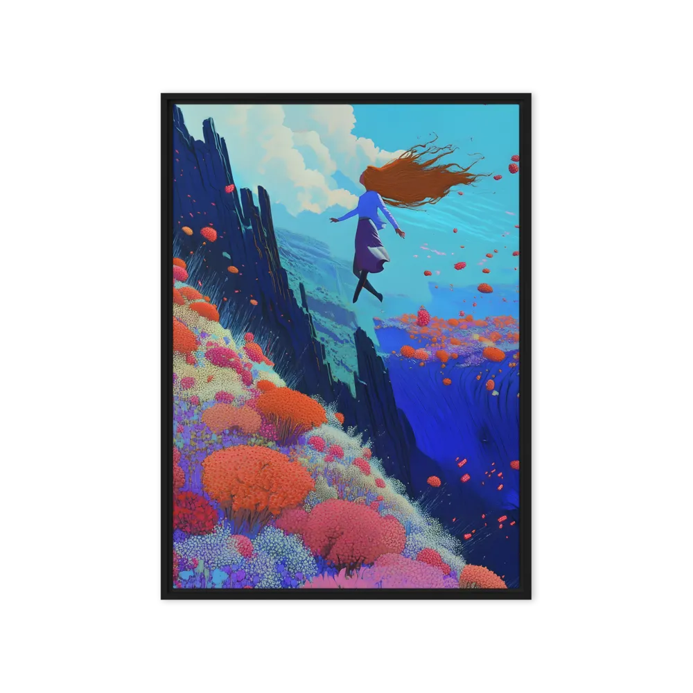 Whispers of Freedom | Canvas with Black Frame | 20″×28″
