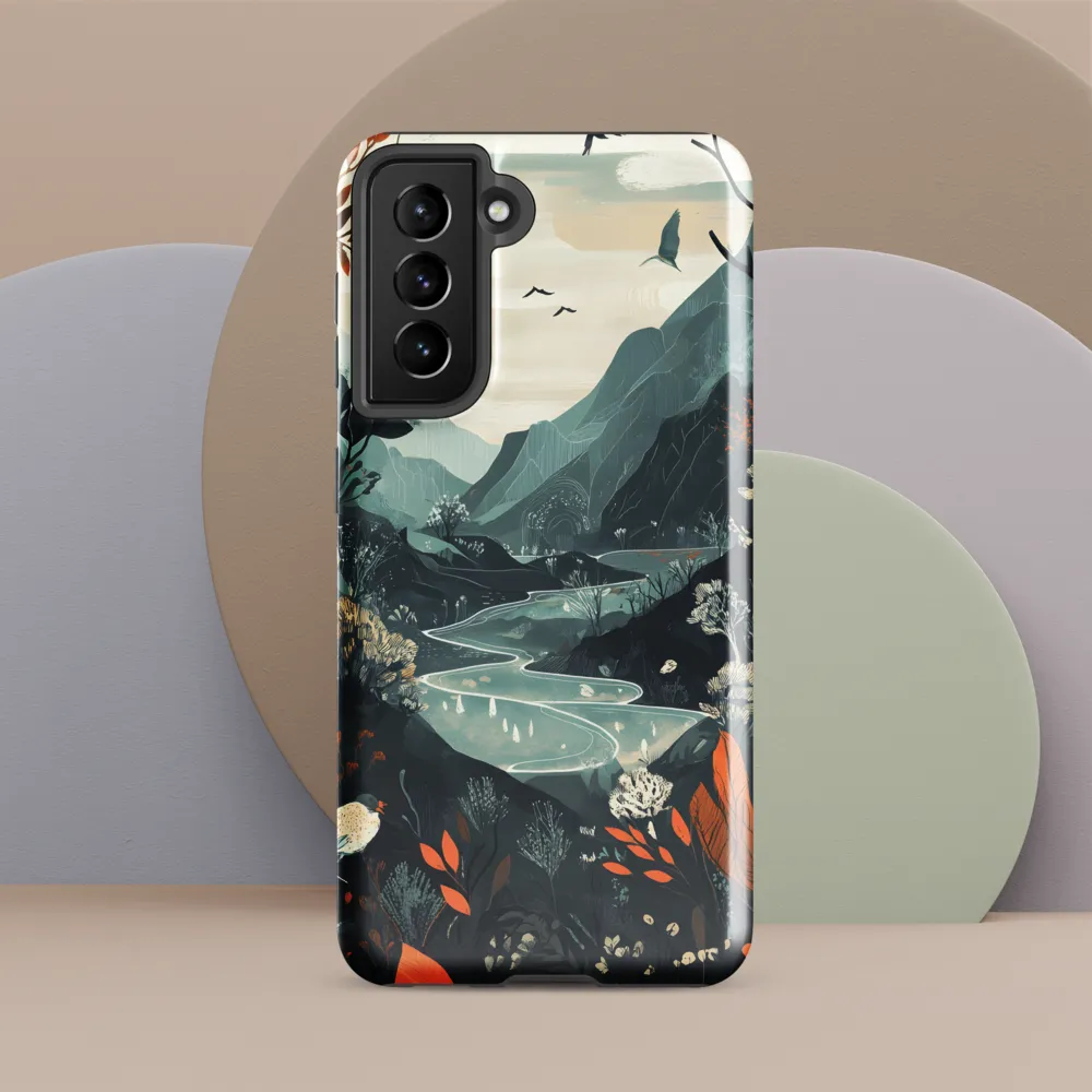 Tranquil Wilderness | Phone Case |  S21 | Tough Case | Glossy