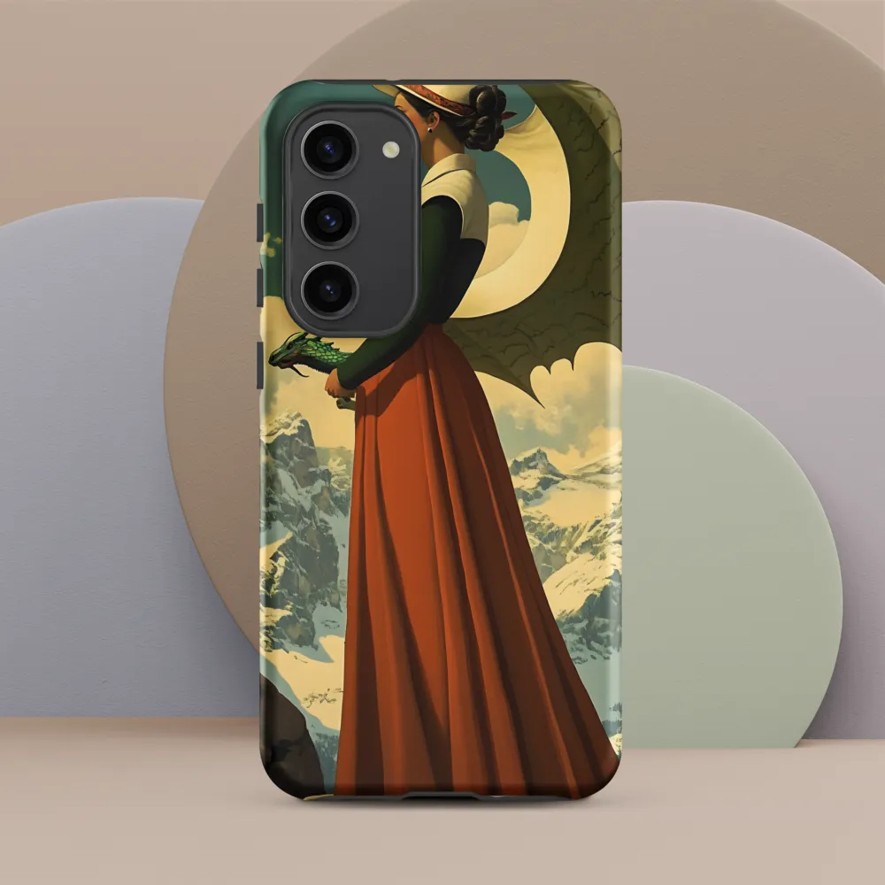 Mystic Harmony: The Dragon Keeper | Phone Case |  S23 Plus | Tough Case | Matte