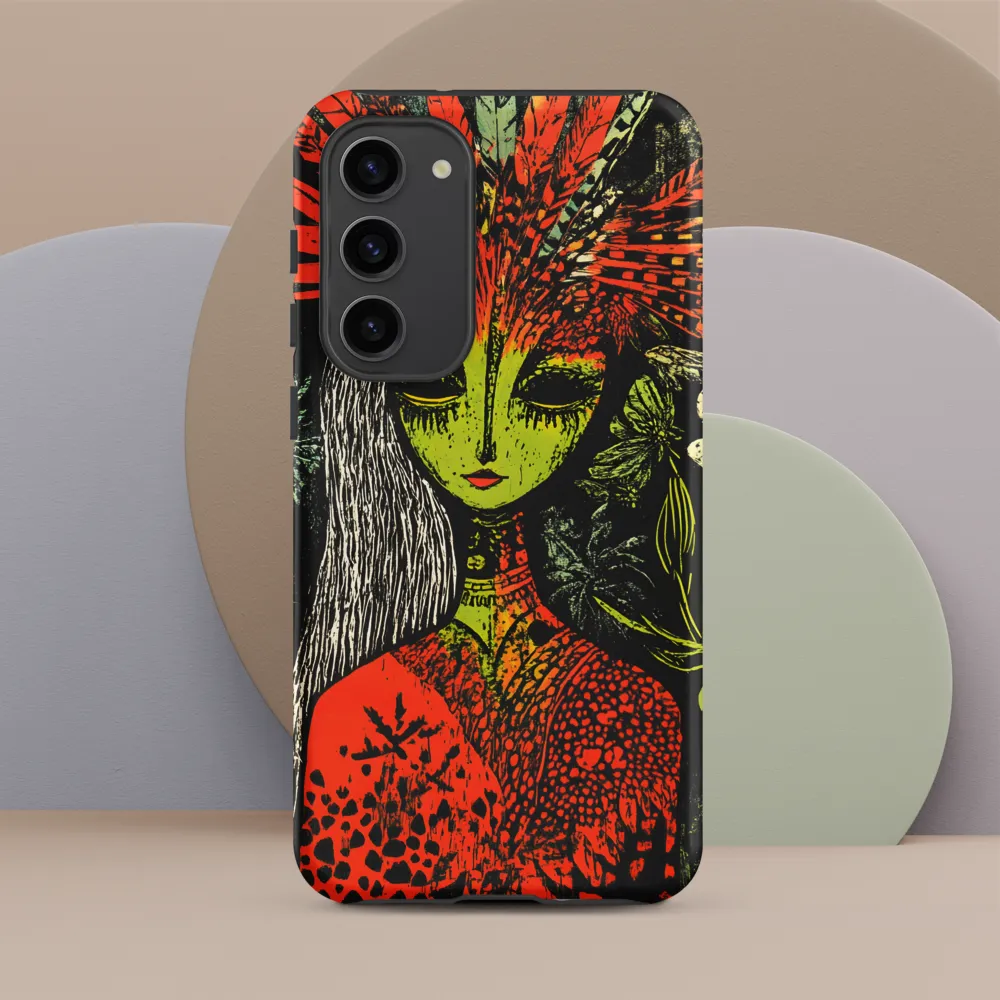 Mystical Flora: A Surreal Portrait