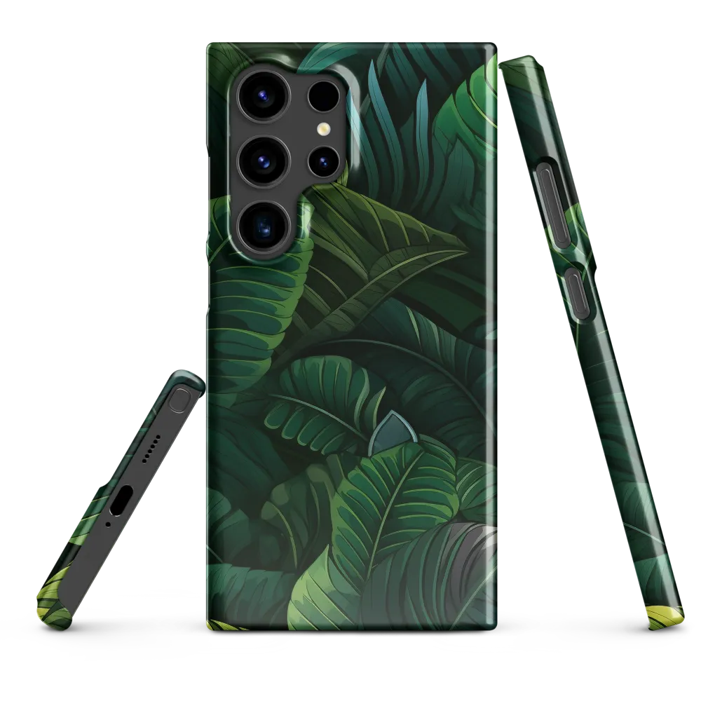Lush Canopy: A Tropical Foliage Study