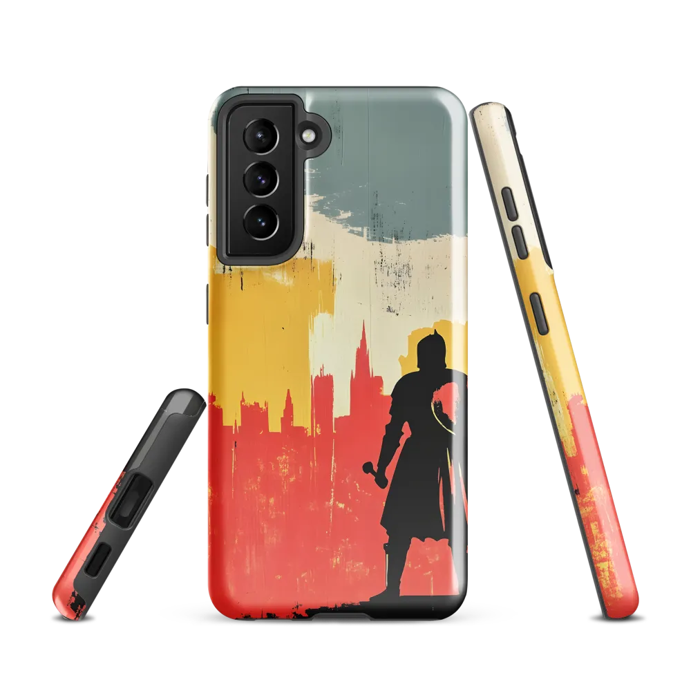 Hero in the Urban Dawn | Phone Case |  S21 | Tough Case | Glossy