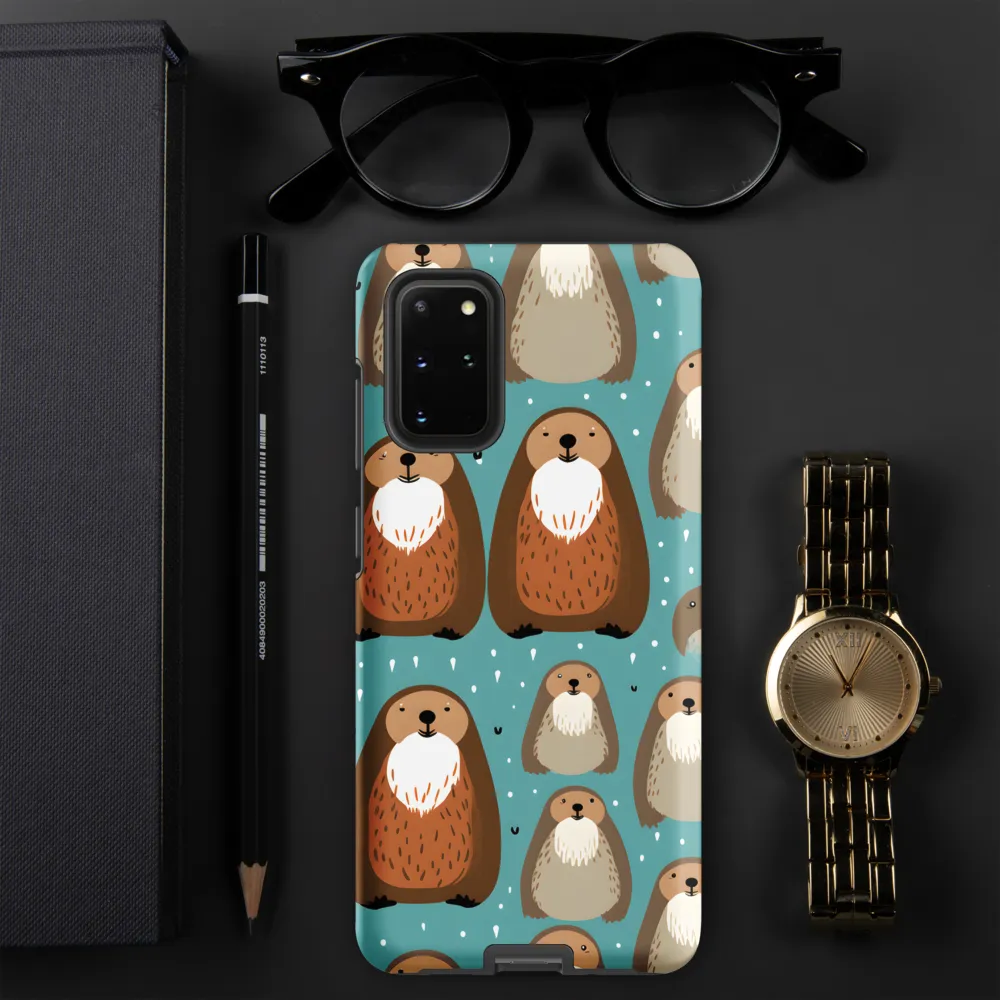 Whimsical Otter Pattern