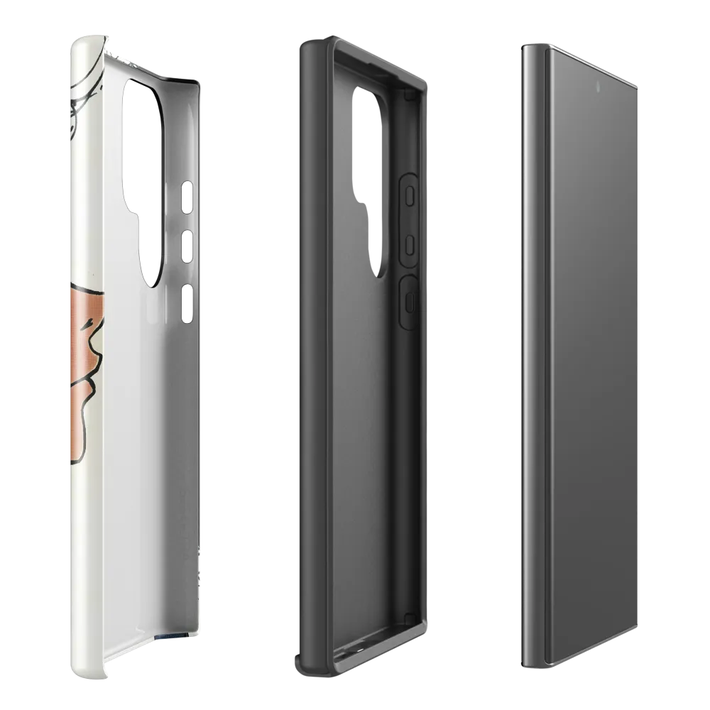 Whispers of Contemplation | Phone Case |  S23 Ultra | Tough Case | Glossy