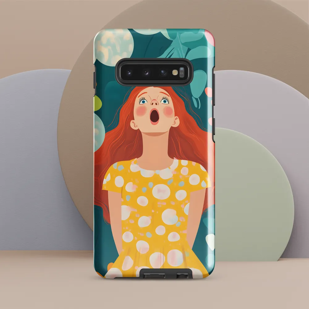 Joyful Expression | Phone Case |  S10 Plus | Tough Case | Glossy