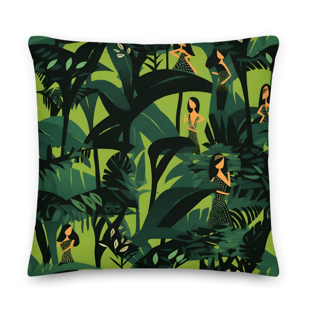 Harmony in Green | Pillow | 22″×22″