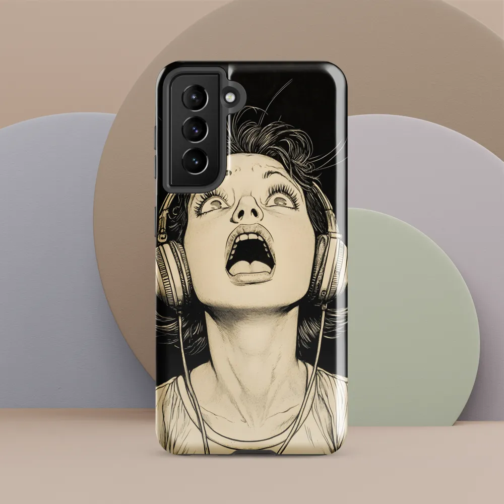 Sonic Exclamation | Phone Case |  S21 | Tough Case | Glossy
