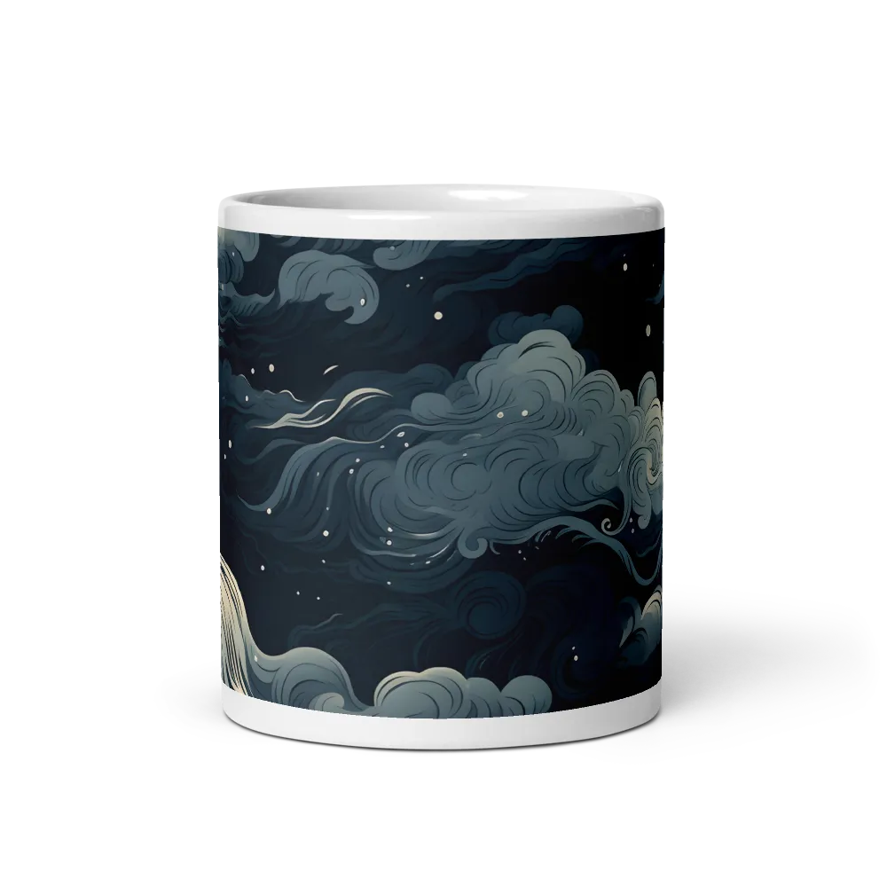 Whispers of the Night Sky | Mug with White inside | 11 oz