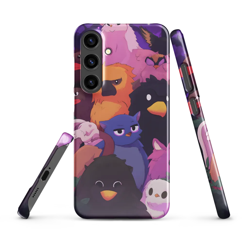 Whimsical Avian Gathering