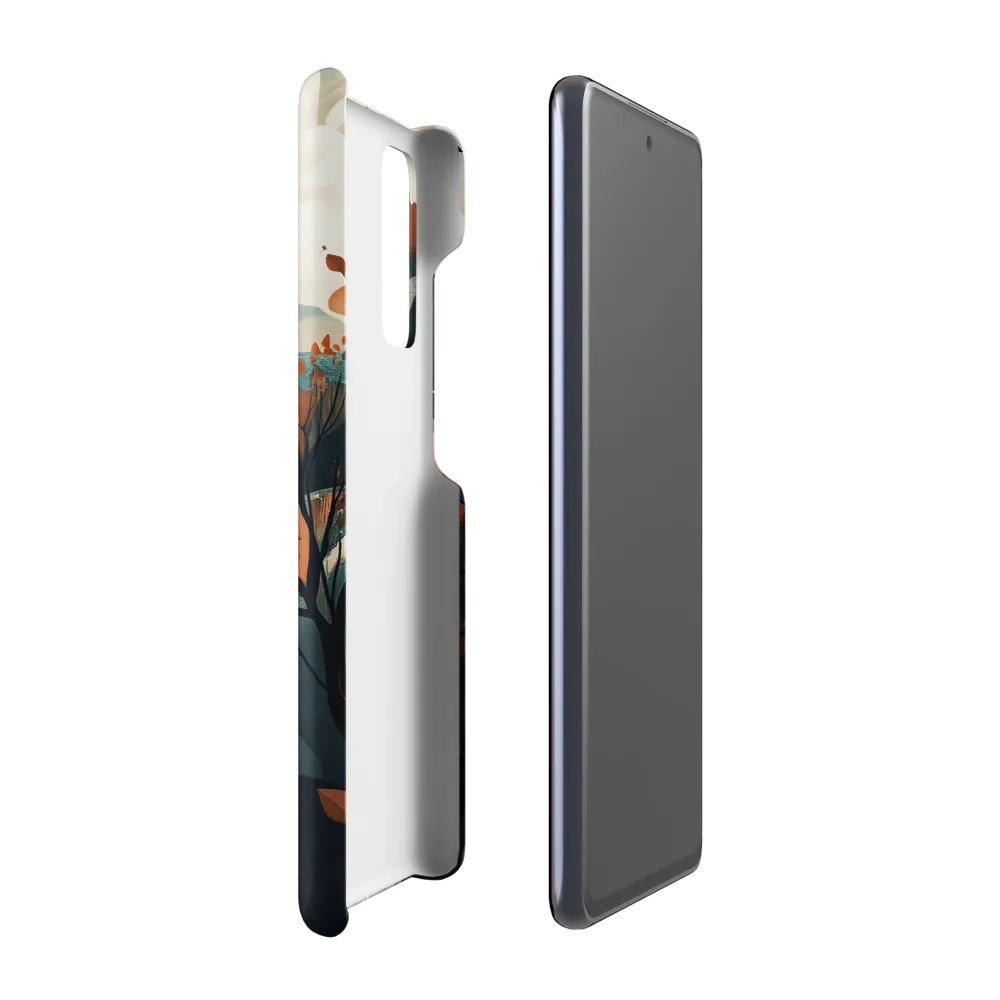 Whispers of Autumn: A Serene Journey | Phone Case |  S20 FE | Snap Case | Matte