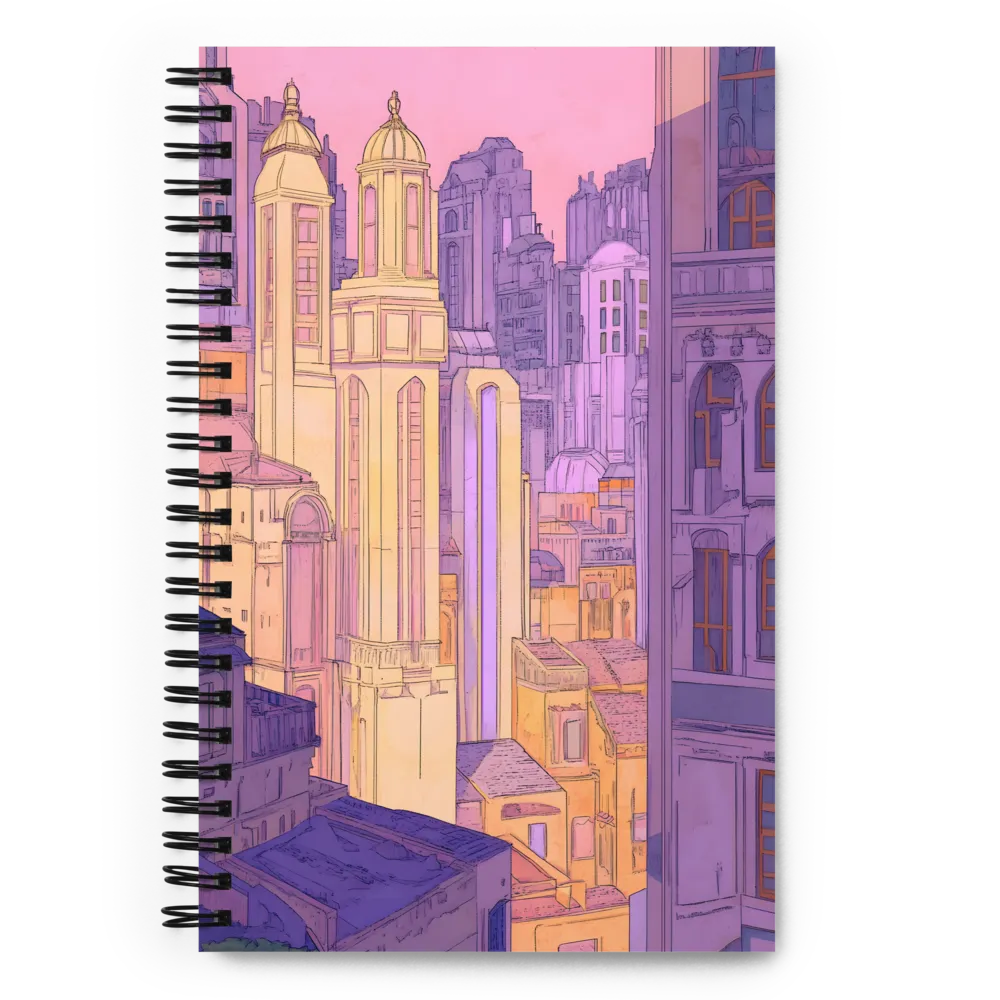 Dreamscape Towers | Spiral Notebook