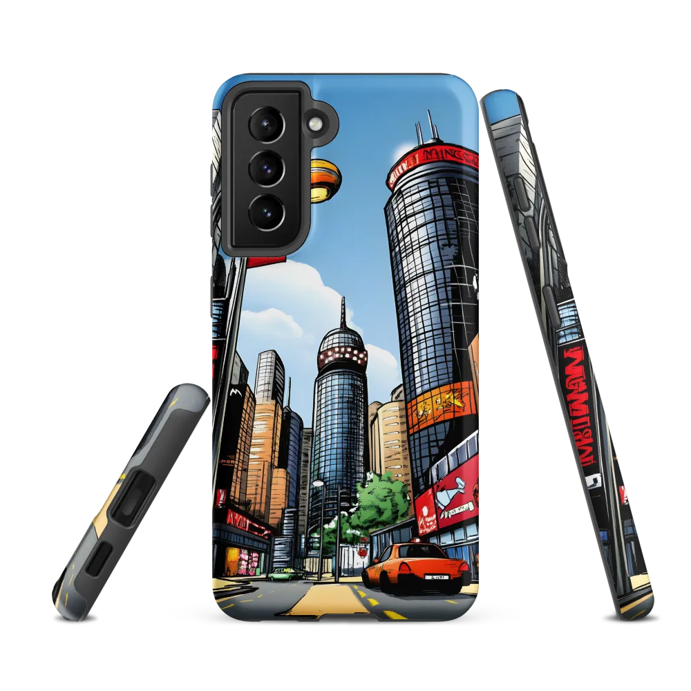 Urban Pulse: A Comic Cityscape
