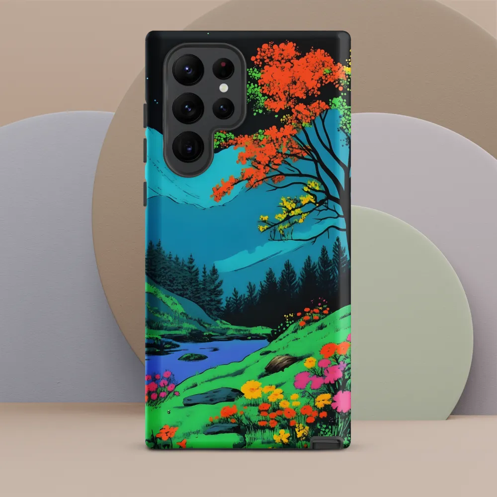 Neon Dreams: A Vibrant Landscape
