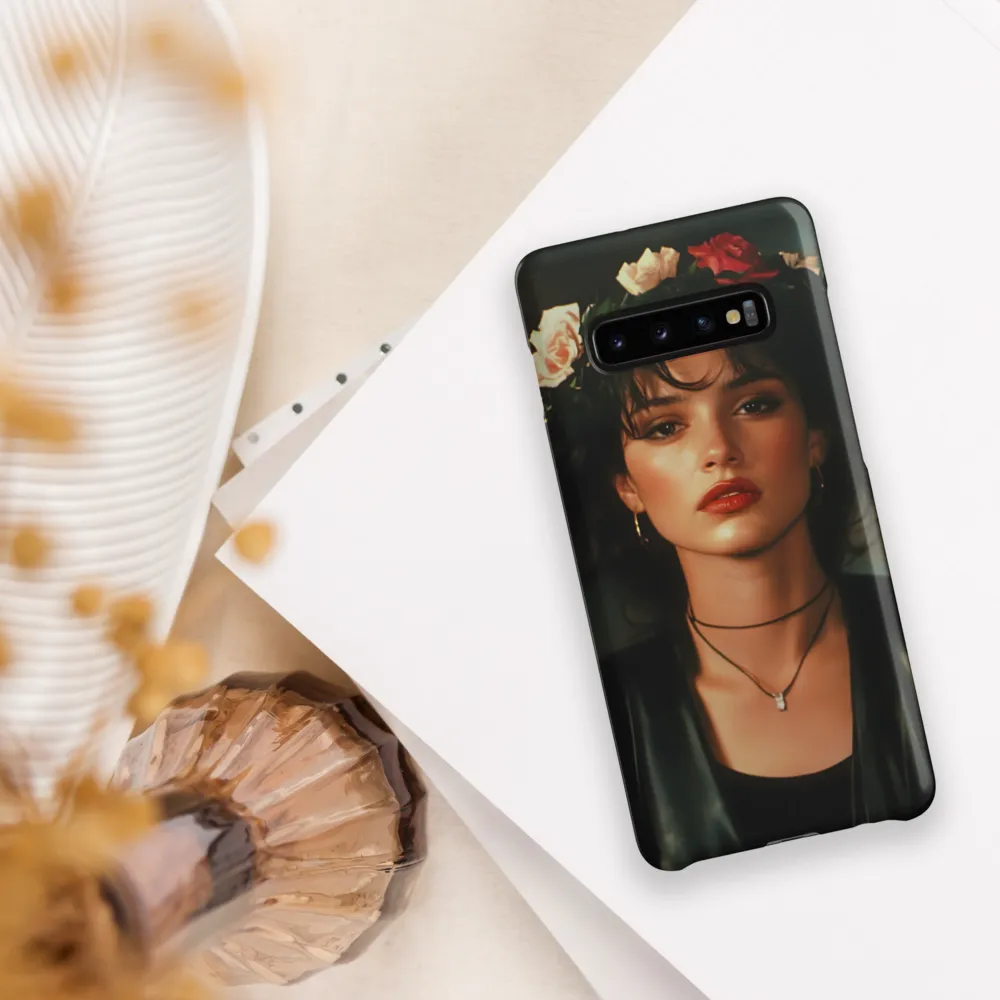Floral Elegance | Phone Case |  S10 Plus | Snap Case | Matte