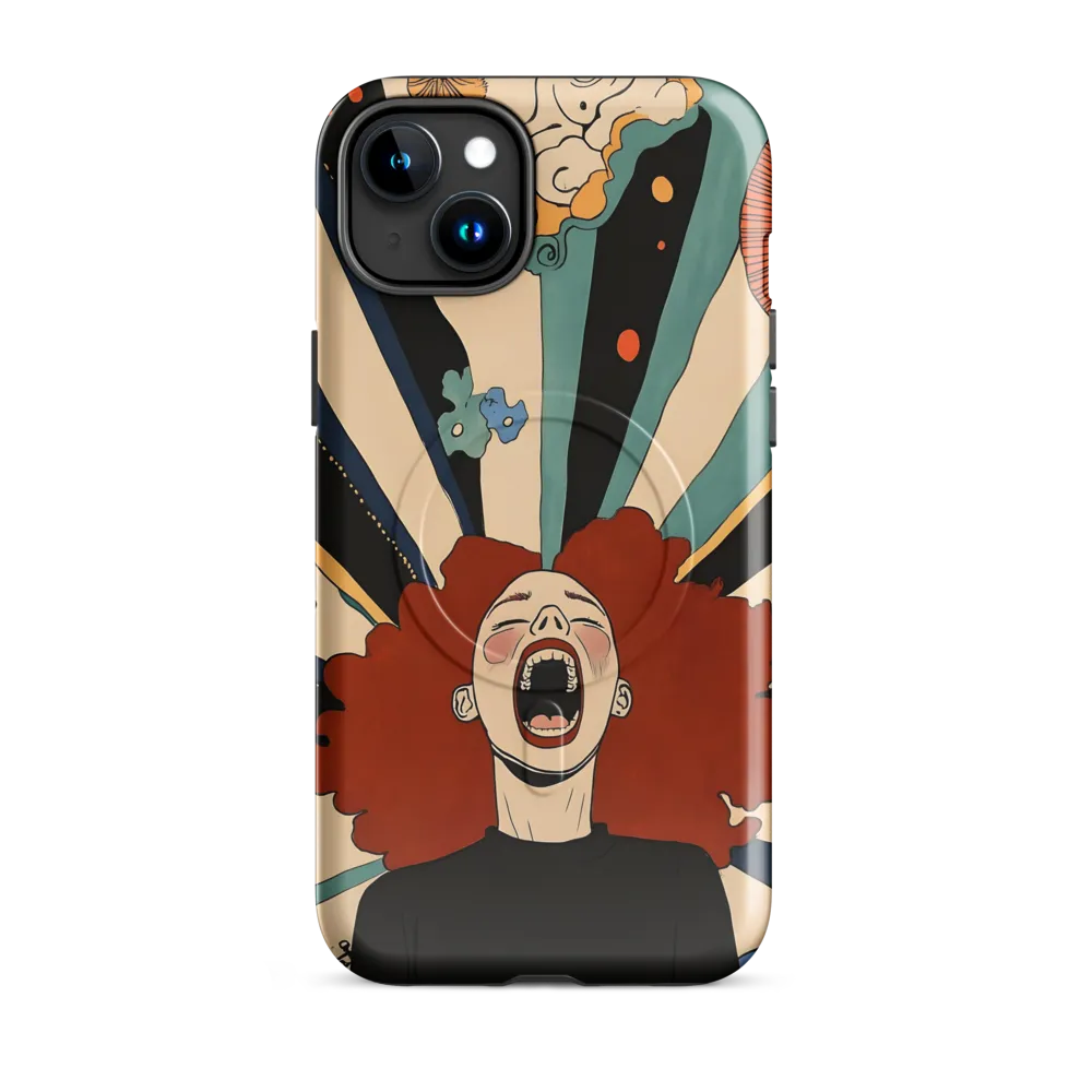 Roar of Emotion | Phone Case |  15 Plus | MagSafe® Tough Case | Glossy
