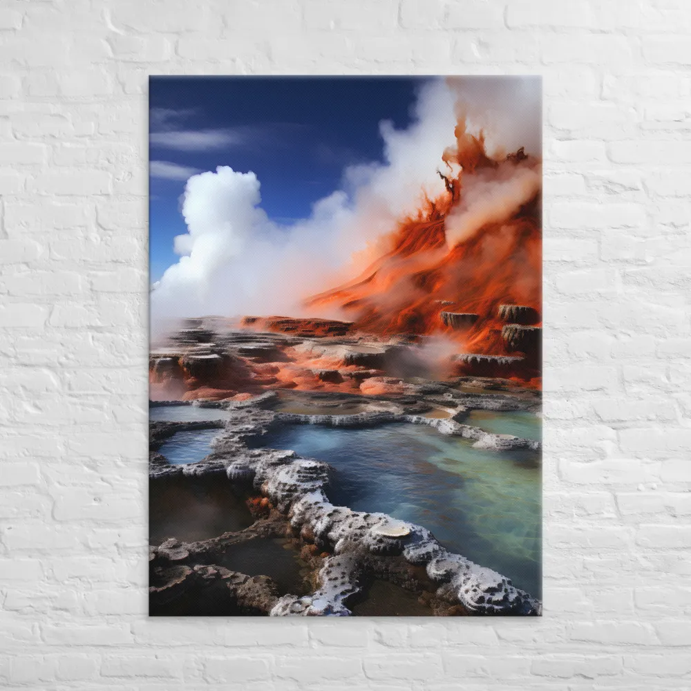 Nature's Fury: The Volcano's Expression