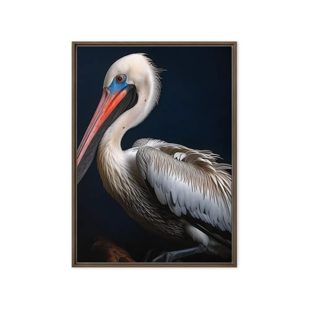 Majestic Pelican Portrait