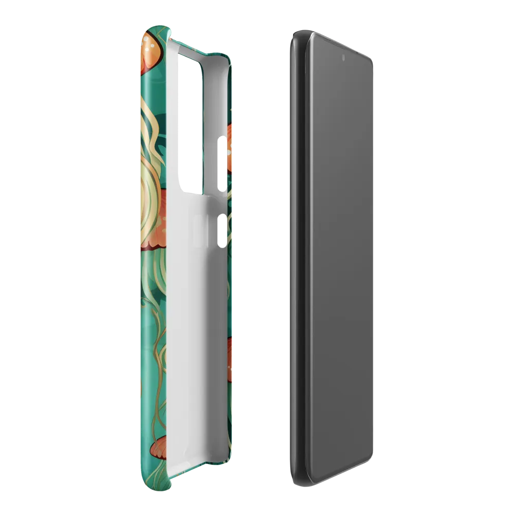 Ethereal Dance of Jellyfish | Phone Case |  S21 Ultra | Snap Case | Glossy
