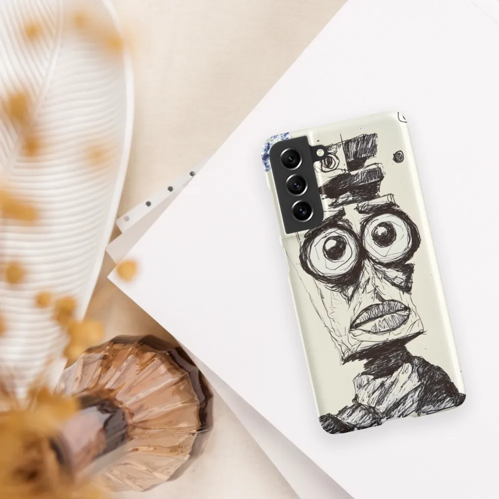 Abstract Surrealist Figure in Cubism