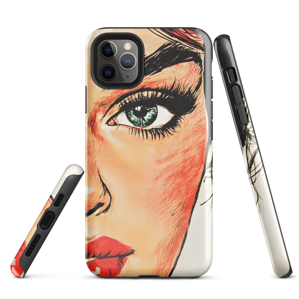 Gaze of Elegance | Phone Case |  11 Pro Max | Tough Case | Glossy