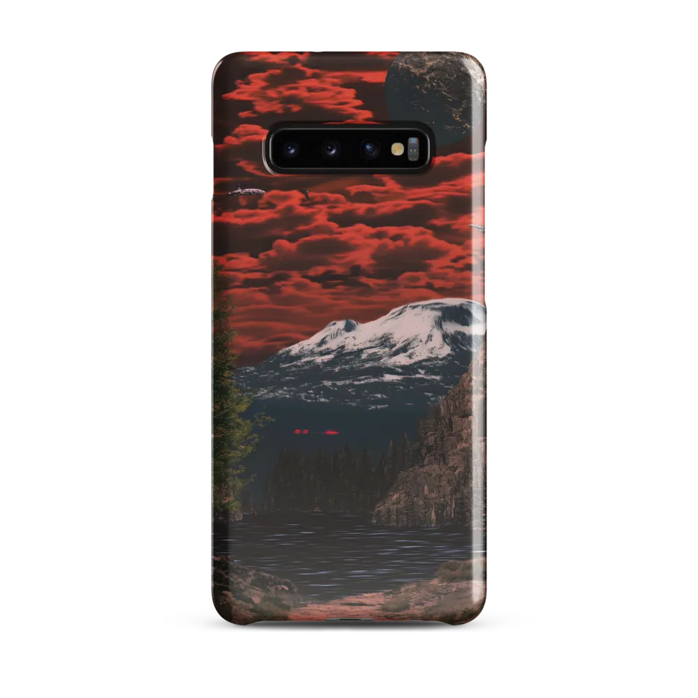 Mystical Reflections: A Surreal Landscape Adventure | Phone Case |  S10 Plus | Snap Case | Glossy