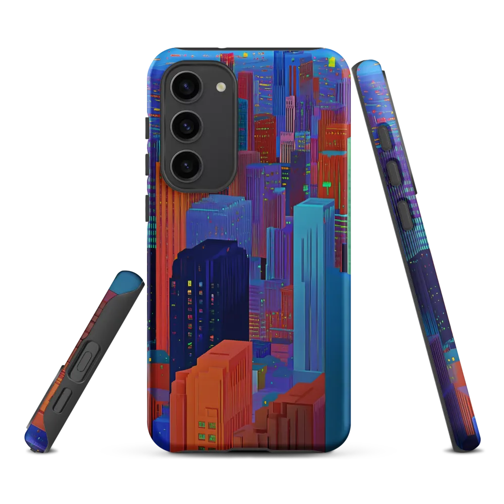 Vibrant Metropolis in Twilight