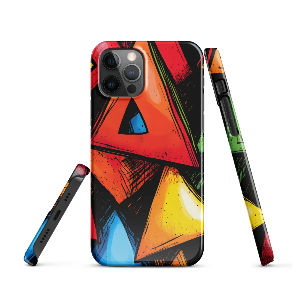 Vibrant Triangles in Abstract Harmony