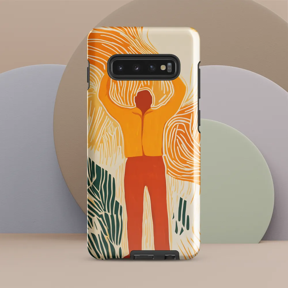 Embodying Nature's Flow | Phone Case |  S10 Plus | Tough Case | Glossy