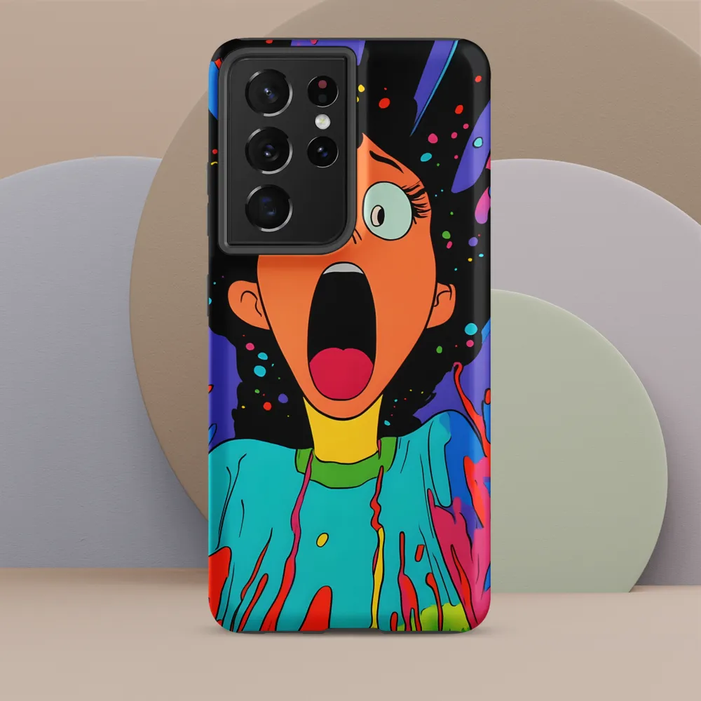 Eruption of Emotion | Phone Case |  S21 Ultra | Tough Case | Matte