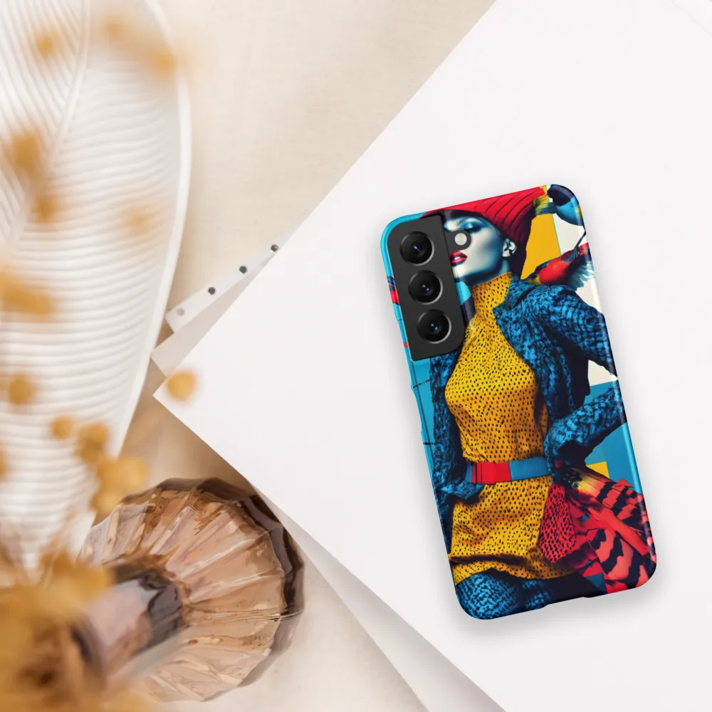 Vibrant Fusion of Nature and Fashion