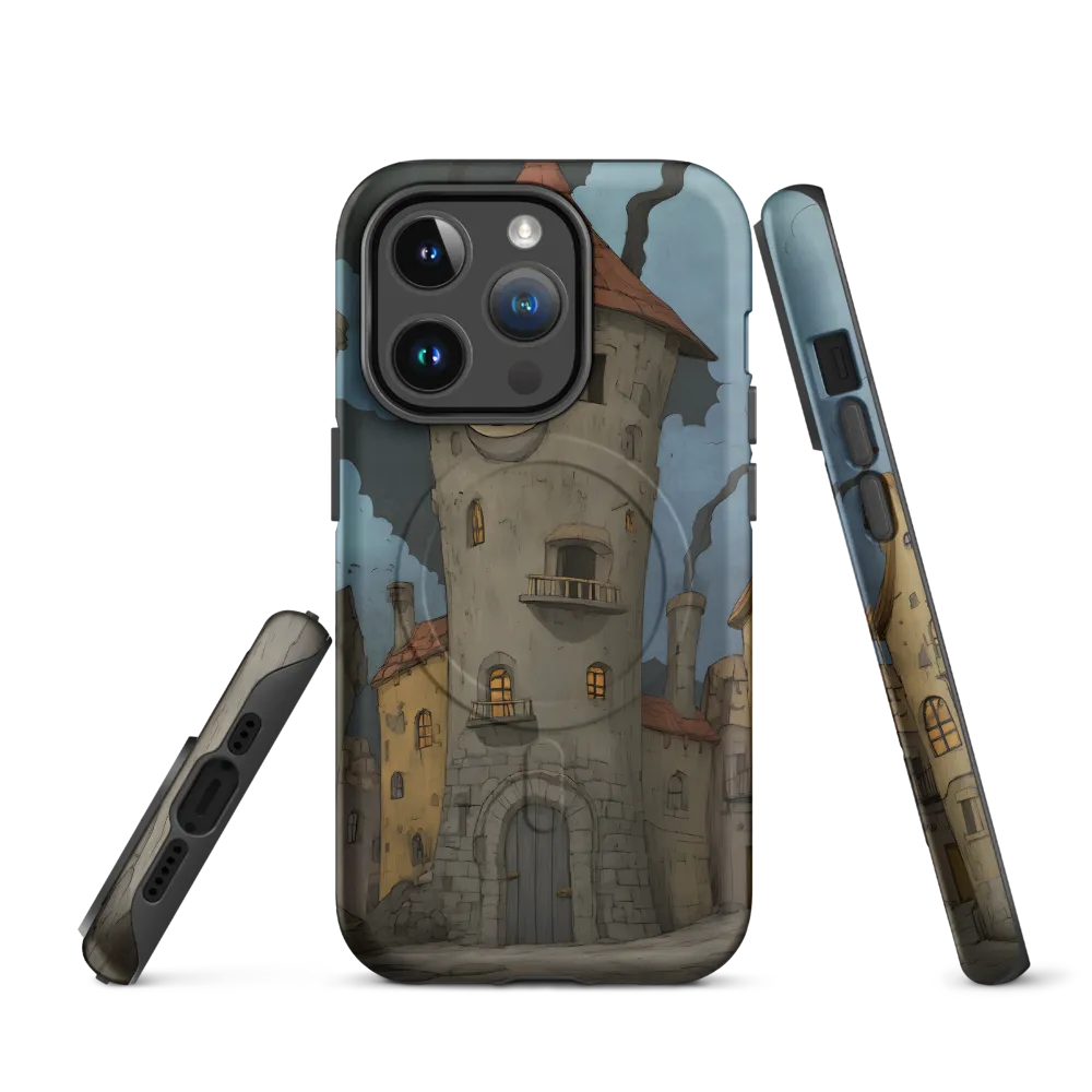 The Enigmatic Watchtower | Phone Case |  14 Pro | MagSafe® Tough Case | Matte