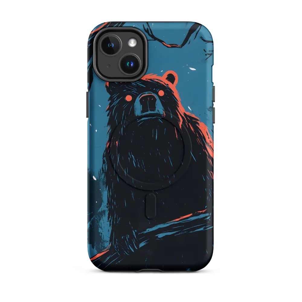Eerie Majesty: A Bear in the Night