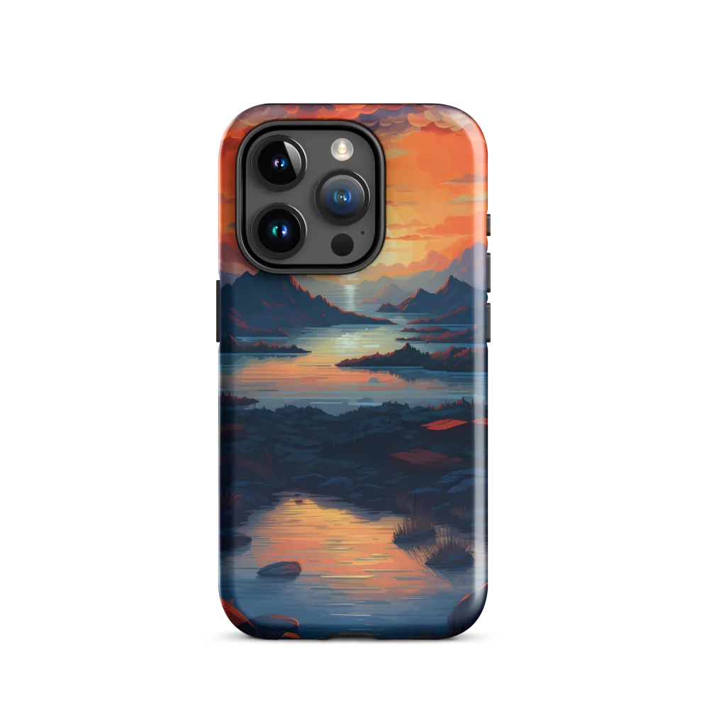 Ethereal Evening: A Digital Dusk