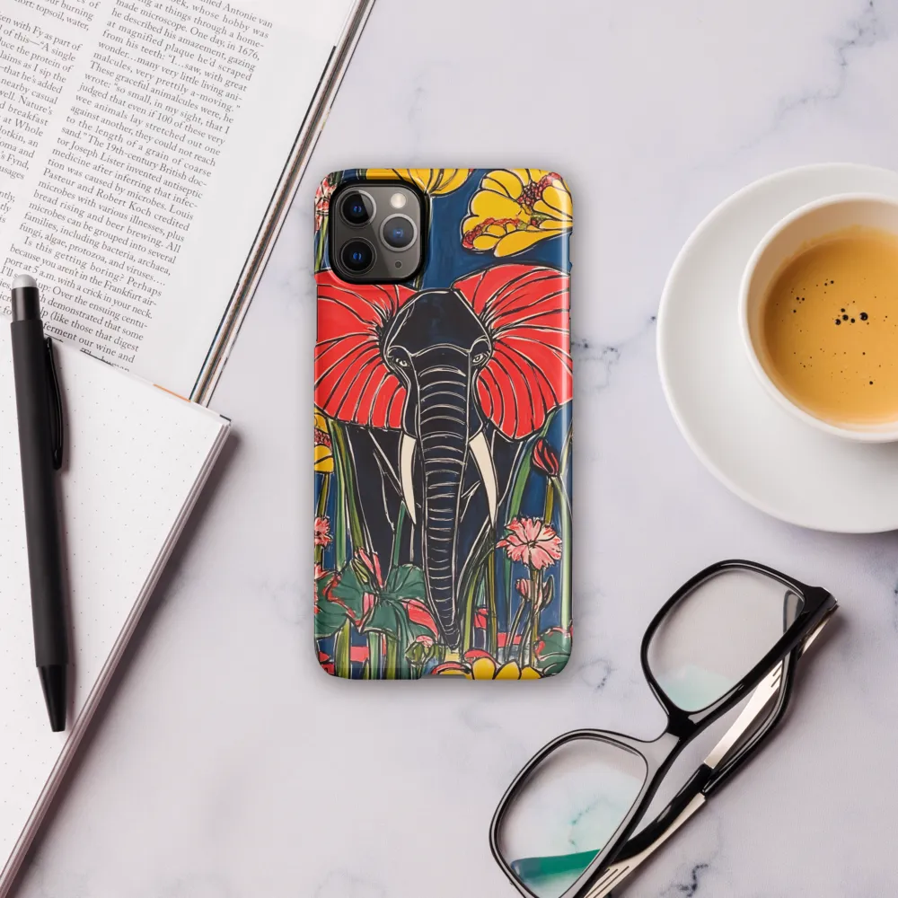 Elephant in Bloom | Phone Case |  11 Pro Max | Snap Case | Glossy