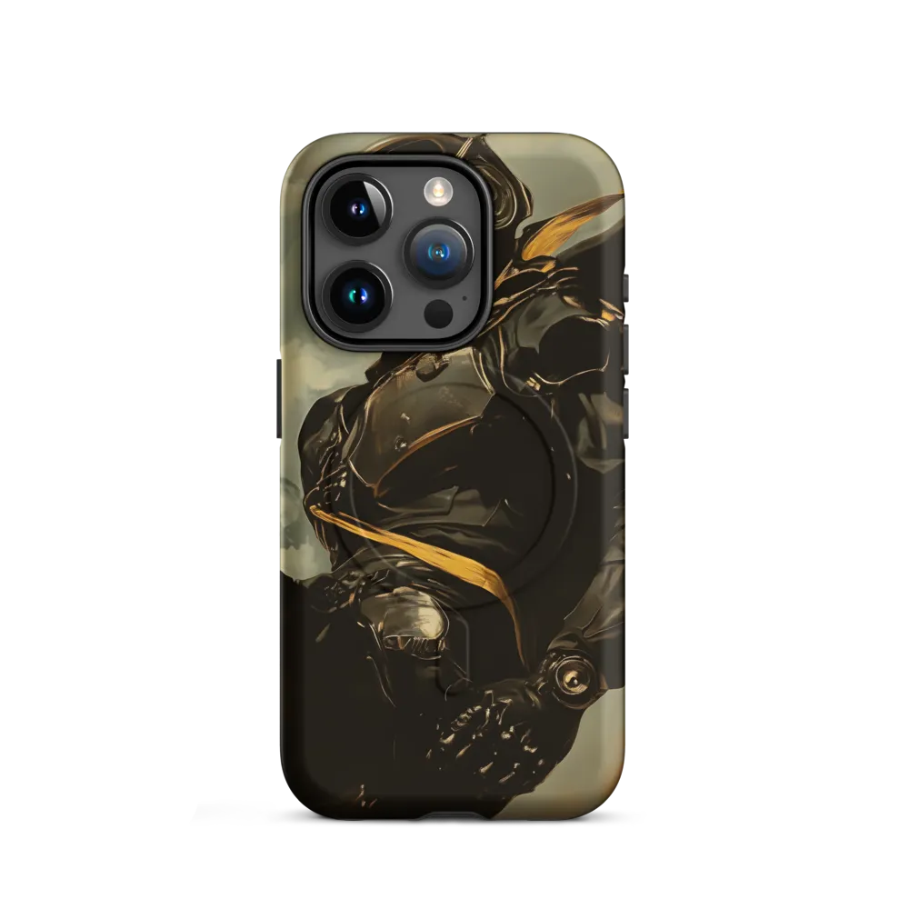 Ethereal Explorer: The Enigmatic Astronaut | Phone Case |  15 Pro | MagSafe® Tough Case | Matte