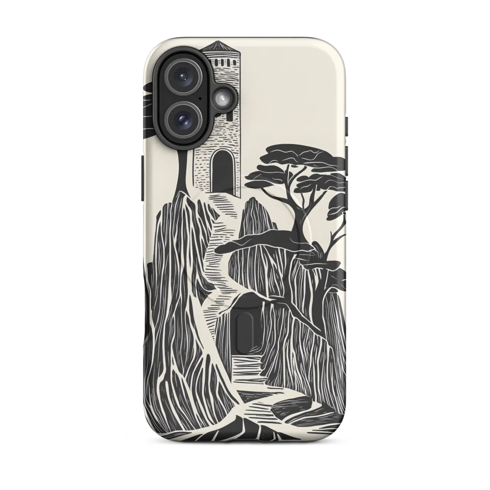 Echoes of a Mystical Tower | Phone Case |  16 Plus | MagSafe® Tough Case | Matte