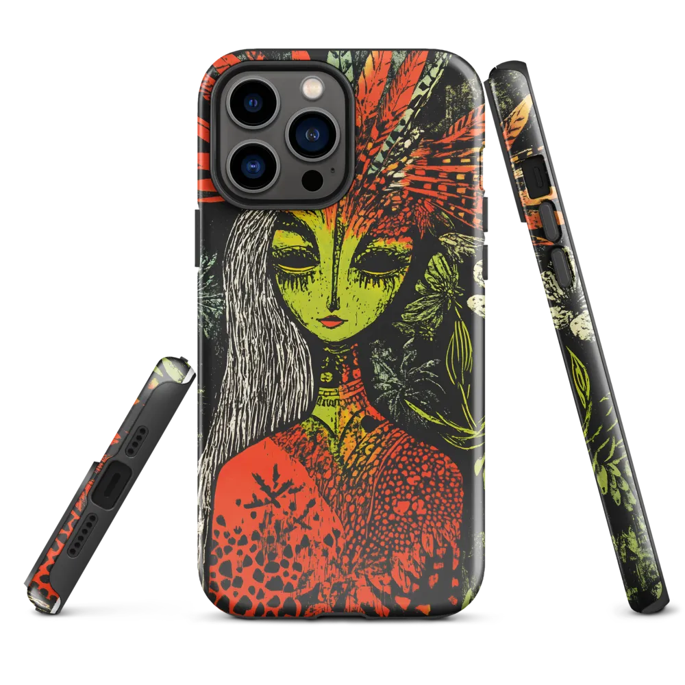 Mystical Flora: A Surreal Portrait